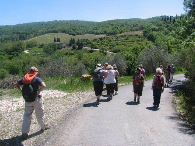 Hiking in Tuscany