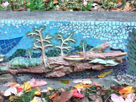 The Marquam Mosaic in Marquam Nature Park, where a nice year-round trail to Council Crest begins.