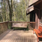 Great deck at the Visitors Center