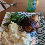 I actually started with a yummy lunch in Hood River.