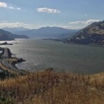 Looking west from Mosier Viewpoint.