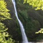 Not many more scenic trailheads than Horsetail Falls!