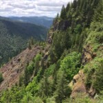 On the way up Elk.