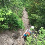 Headed back down after Elk Mountain!