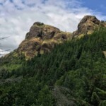 The best view of Saddle Mountain is actually from a side trail on the way up.