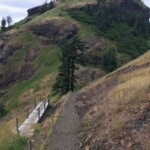 Approaching the summit.