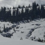 Snowy Wy'East Basin.