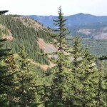 Owl Point from Old Vista RIdge Trail.