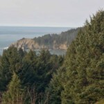 Looking back to Cape Falcon from Elk Flats