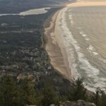 Manzanita and Nehalem Bay from the "summit."