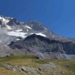 Mississippi Head and Mt. Hood -- can you spot the hiker?