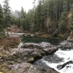 Another view below the falls.